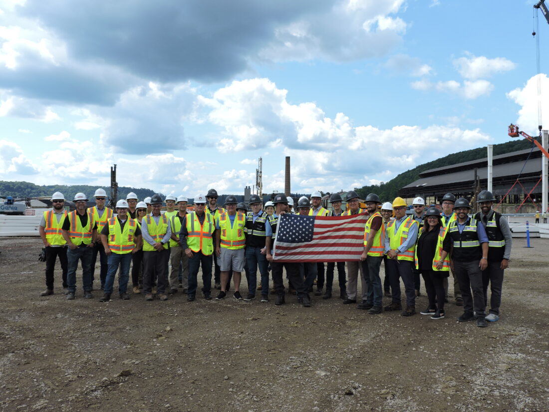 Steel goes up for Form Energy project | News, Sports, Jobs - Vimarsana News